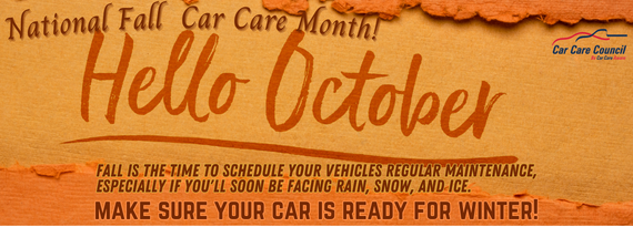 October is Fall National Car Care Month